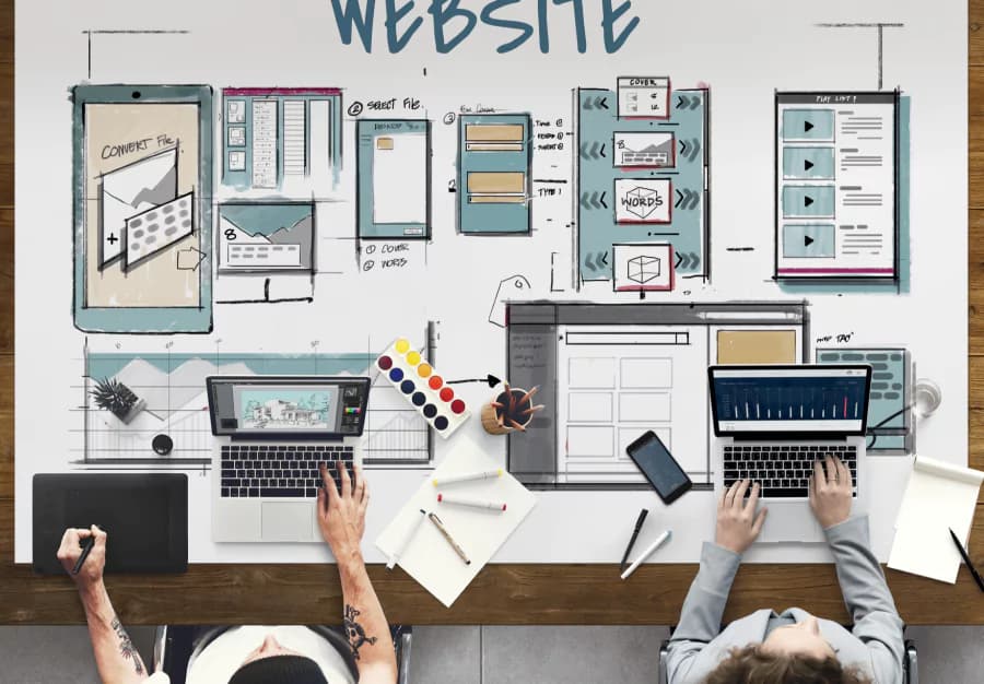 Professional Squarespace website design preview